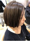30代40代オススメ！シンプルレイヤーボブ☆担当副店長川上功介
