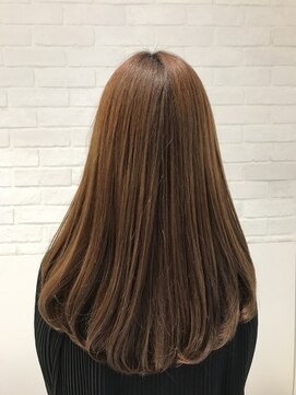 毎朝が楽になる縮毛矯正ロングstyle L アッシュ 中野店 Ash のヘアカタログ ホットペッパービューティー