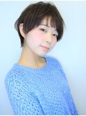 【morio池袋】可愛くて色気のあるマッシュショート♪