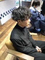 ネイビー(NAVY)&nbsp;お客様スタイルです☆再現性の高いパーマが得意です☆