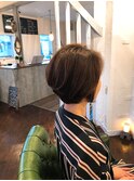 前下がりショートボブ