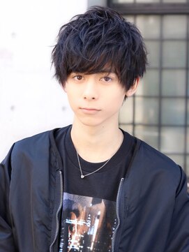 ネイビー(NAVY) ライトブラックマッシュ