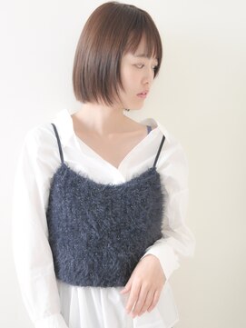 ネオリーブカフ 鶴ヶ峰店(Neolive caff) スタイリングが簡単♪手触りが良いスリークボブ