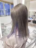 ヘアーアンドメイク ブロッサム 志木南口店(HAIR&MAKE Blossom) インナーホワイトラベンダー 志木南 奥井