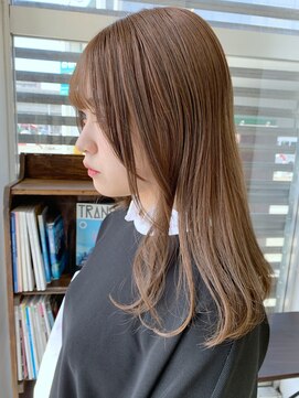 ザ カラー ラボ(THE COLOR LABO) 透明感 ブリーチ ダブルカラー ミルクティー