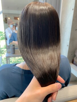 レス(Les.) 髪質改善ストレート＿まろやかベージュ＿マロンベージュ