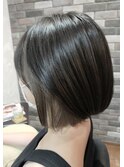 【イルミナ】ダークグレージュ×インナーカラ―