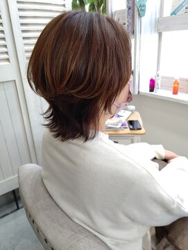 ガーデン バイ イル(GARDEN by illu Co.Ltd) ラフスタイル/ショートウルフ☆