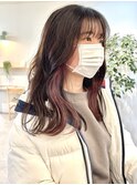 くびれヘア顔周り韓国レイヤーカット黒髪ショートミディアム/柏