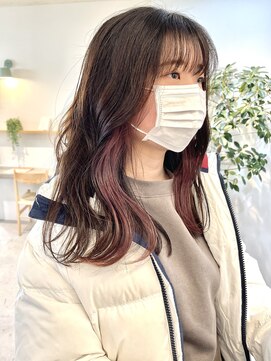 フィルムス 柏(FILMS) 暗めカラー/グランマッシュ/デザインカラー/レイヤーカット/柏