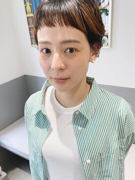 エイゾー 銀座(EIZO) オン眉ショート