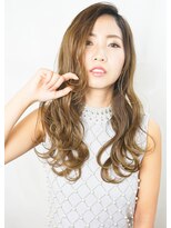 ルアーナ(LUANA)&nbsp;透明感ミルクティーカラーが素敵なミディアムスタイル☆