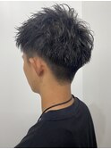 【YOSHI】メンズ ショート 刈り上げ