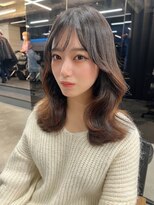 アリュウル 表参道 青山(Allure) 大人可愛いナチュラルくびれレイヤーカット韓国　千葉