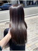 ツヤ髪スタイル　ブラウン　イノアカラー【坂根】