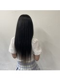 #ダイヤモンド毛質 #黒髪ロング #エクステ #可愛い