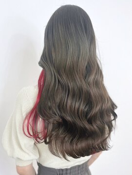 アイティーバイアルバム 松戸店(IT by ALBUM) インナーレッド_マチルダボブピンクベージュ_ba462361