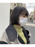 ハイライトカラーボブ