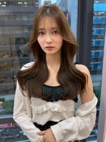 ボタン シブヤ(VOTAN SHIBUYA)&nbsp;韓国ヘア/顔まわりカット/くびれヘア/薄め前髪/シースルーバング