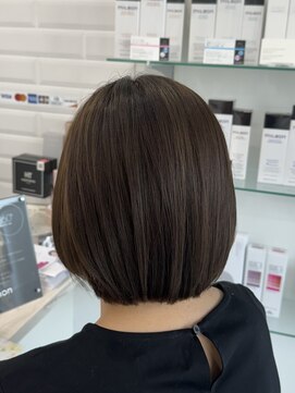 ビューティーサロン クロス(CROSS) 細めハイライト/透明感カラー/メッシュ/ボブ/20代/30代