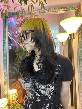 ルーヴェ(LOWE) 【AYANO】 トレンド/ルーツカラー×ウルフレイヤー