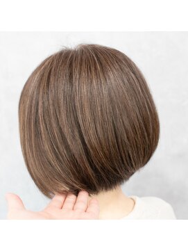 ルルン(Lu-Lun) 【Lu-Lun】大人ハイライト×ふんわり丸みボブ