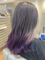 サロンドジョー(salon de joe)&nbsp;ケアブリーチダブルカラーインナーカラーハイトーン髪質改善