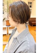 テラス(Terasu)&nbsp;函館/ボブ/ミニボブ/ショートボブ/ラテカラー/透明感/大人髪