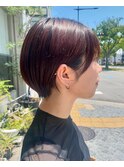 丸みショートボブ (村中)
