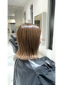 ハイライト、ベージュカラー