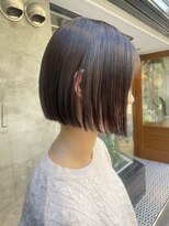 シェル(SHEL+L)&nbsp;ぷつっと。前下がりBobStyle【滝野】