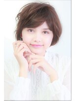 ラフヘアーアンドライフ 所沢東口店(LAF Hair&Life) 軽やかで甘い印象のピンクベージュショート