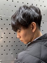 メロウメンズライン 神戸三宮(mellow men's line) ニュアンスパーマ