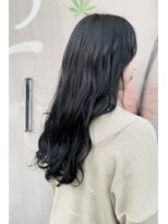 トンネルヘアー(Tunnel hair) ブルーブラック