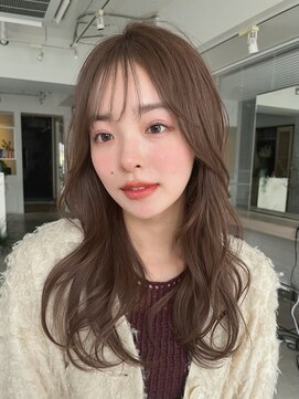 シアアオヤマ 表参道青山(SHEA aoyama) 韓国風レイヤー/ミディアムレイヤー/前髪パーマ
