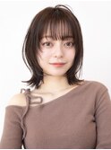 韓国レイヤー顔周りカット透明感カラー髪質改善艶髪シースルー