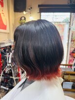 ジュン(Jun) #エンドカラー#レッド#カット