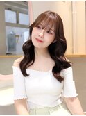 韓国スタイル　透明感カラー　髪質改善アプトグロス