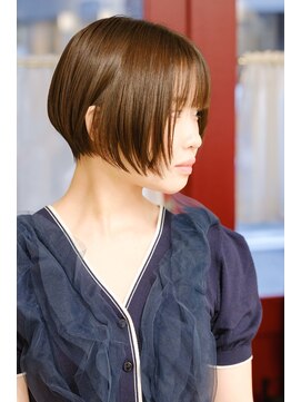 ルーシー ヘアデザインワークス(Lucy Hair Design Works) サロンワーク×前下がりショートボブ