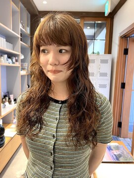 メゾン ノエラ(Maison Noella) 【谷口】ダメージレス◎コテ巻き風ロングパーマ