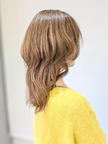 アヤラ オーガニックアンドスパ 東船橋店(AYALA) 【中村のぞみ】ハイライト白髪ぼかしウルフヘア