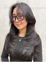 ヌエン 渋谷(NU/EN)&nbsp;バタフライカット/ハッシュカット/ロングレイヤー/小顔カット