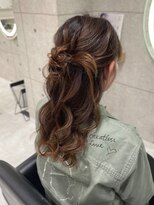 ヘア サロン クラン 東心斎橋店(hair salon clan)&nbsp;ゆるふわカチモリヘア/心斎橋ヘアセット