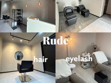 Rude【2月1日NEW OPEN(予定)】の雰囲気（hair&eyelash  total salon！！）
