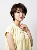 40代50代【大人気*OILイノアカラー】白髪ぼかし×大人ショート