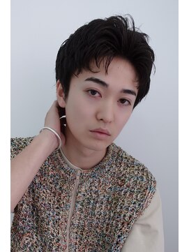 Thisday by nelke立川 メンズカット/メンズパーマ/ブリーチ【3/1 NEW OPEN(予定)】 ツイストパーマビジネスショートレイヤーツーブロック刈り上げ