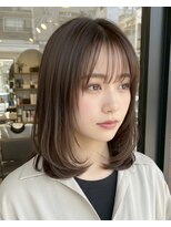 アズグロウヘアー(AS GROW HAIR) シースルーバングミディアム
