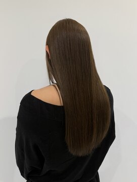 アロハナ 津店(ALOHANA) 春カラー/オリーブアッシュベージュ/髪質改善/くすみカラー