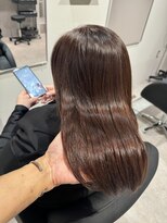 ハーツ 船橋(HEARTS)&nbsp;美髪白髪ぼかし！ナチュラルピンクベージュカラー！