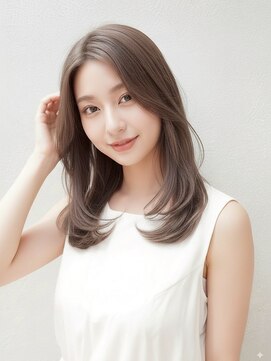 トニーアンドガイ 青山表参道店(TONI&GUY) レイヤー/青山美容院/ミルクティー/髪質改善